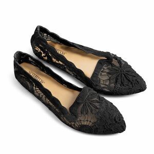 $149 Women’s Seychelles Sheer Lace Ballet Flats Size 9W